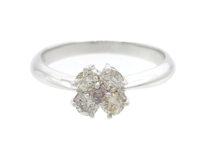 JEWELRY　ダイヤモンドリング　K18WG　ホワイトゴールド　D0.40ct　3.3g　12号　2147200465494　【200】