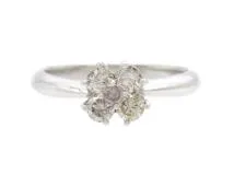 JEWELRY　ダイヤモンドリング　K18WG　ホワイトゴールド　D0.40ct　3.3g　12号　2147200465494　【200】