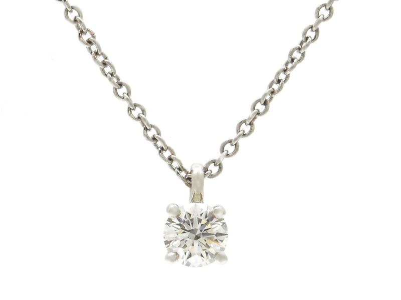 ティファニー☆ダイヤモンド ネックレス☆ソリティア☆0.2カラット☆プラチナ 楽天市場】【中古】ティファニー TIFFANY & CO. / ソリティア