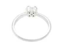 JEWELRY　ダイヤモンドリング　K18WG　ホワイトゴールド　D0.40ct　3.3g　12号　2147200465494　【200】