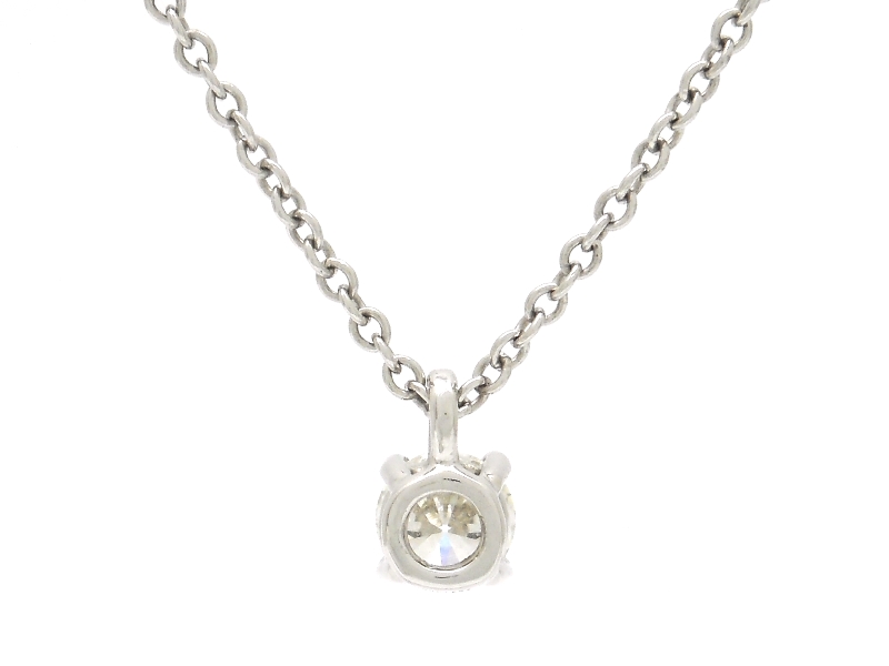 TIFFANY&CO ティファニー ソリティアネックレス ダイヤモンド PT