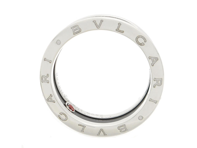 BVLGARI　ブルガリ　貴金属･宝石　B-zero1　セーブザチルドレン リング　指輪　SV　シルバー　ブラックセラミック　ビーゼロワン　60号　 約20号　6.6g　定価\63,800-　（2143000557858）【200】