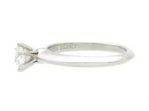 TIFFANY＆CO ティファニー ソリティアリング ダイヤモンド PT プラチナ
