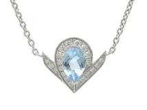 メナード 夢の湖 新品未使用 CHAUMET ショーメ ジョゼフィーヌ エグレットネックレス WG ホワイト