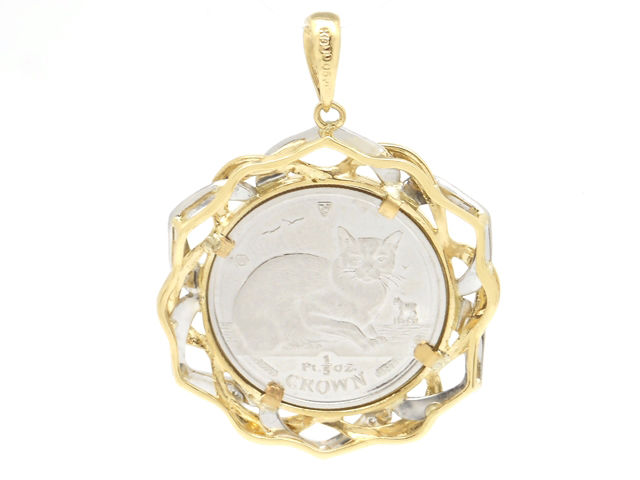 JEWELRY 貴金属・宝石 ペンダントトップ 金貨 コイン K18/PT900