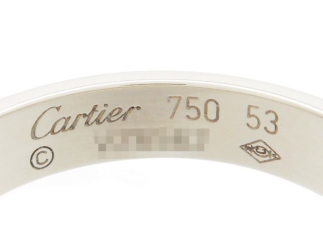 Cartier カルティエ 貴金属・宝石 ミニラブリング ラブリング 指輪