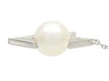 TASAKI　タサキ　田崎真珠　コメットプラスピアス　パヴェダイヤモンド　WG　ホワイトゴールド　4.3g　2141300438235　【200】