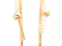 BVLGARI ブルガリ B-zero1フープピアス 357096 K18ピンクゴールド 重さ約11.1g 2022年正規品【472】SJ