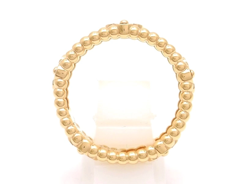 Van Cleef & Arpels ヴァン クリーフ&アーペル ペルレスウィートクローバー リング PG ピンクゴールド 54号 ダイヤモンド 7.2g VCARP6ML00 2147300406816 【200】