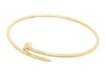 Cartier　カルティエ　貴金属・宝石　ジュストアンクル　ブレスレット　YG　イエローゴールド　10.0g　18号　B6062618　参考価格\522,500　（2143000641953）【200】