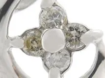 JEWELRY　ジュエリー　貴金属・宝石　ネックレス　WG　ホワイトゴールド　ダイヤモンド　約1.3g　2143200509466【200】