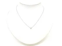 一粒ネックレス 0.4ct D VS1 EX ティファニーデザイン