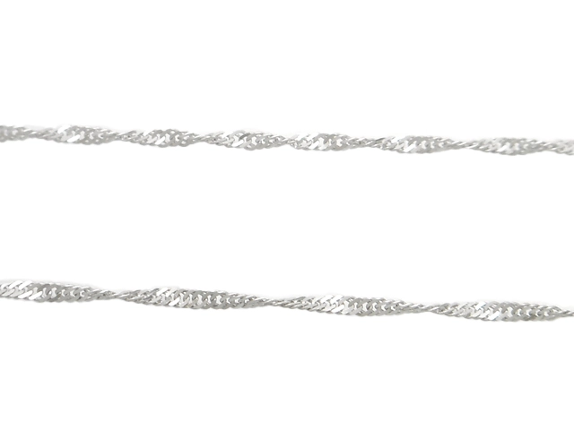 JEWELRY ジュエリー 貴金属・宝石 ネックレス WG ホワイトゴールド ダイヤモンド 約1.3g 2143200509466【200】