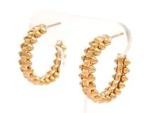 最終価格　カルティエ　クラッシュ　ピアス　ミニ　ピンクゴールド　PG 楽天市場】カルティエ クラッシュ ドゥ カルティエ ピアス K18ピンク