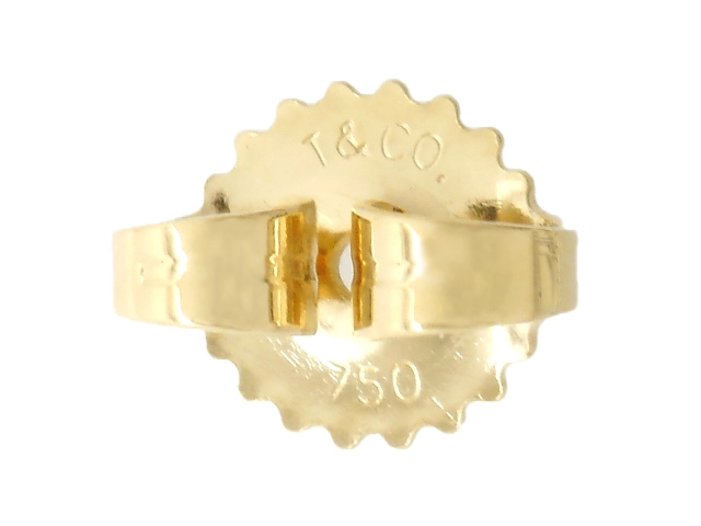 TIFFANY&CO ティファニー トルネードピアス YG イエロゴールド 約5.4g 2147100507348【200】