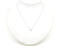 TIFFANY＆CO　ティファニー　貴金属･宝石　センチメンタルハートネックレス　ハート　ダイヤモンド　ネックレス　PT　プラチナ　3.1g　2120500247274　【200】