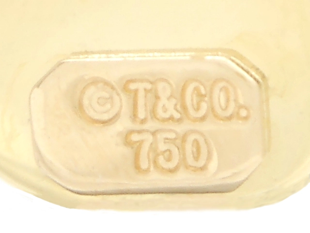 TIFFANY&CO ティファニー トルネードピアス YG イエロゴールド 約5.4g 2147100507348【200】