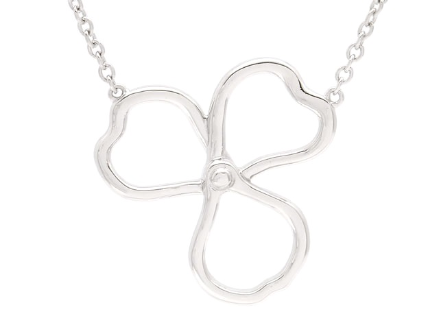Tiffany Co ティファニー 貴金属 宝石 ペーパーフラワーネックレス ダイヤネックレス Pt950 プラチナ D0 10ct 3 4g 花 0 の購入なら 質 の大黒屋 公式