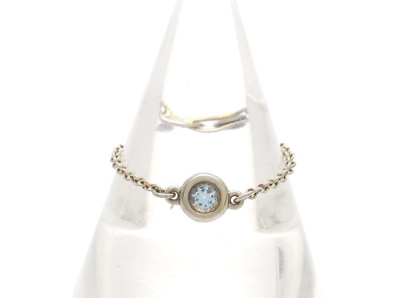 TIFFANY&CO ティファニー バイザヤード リング 指輪 SV シルバー