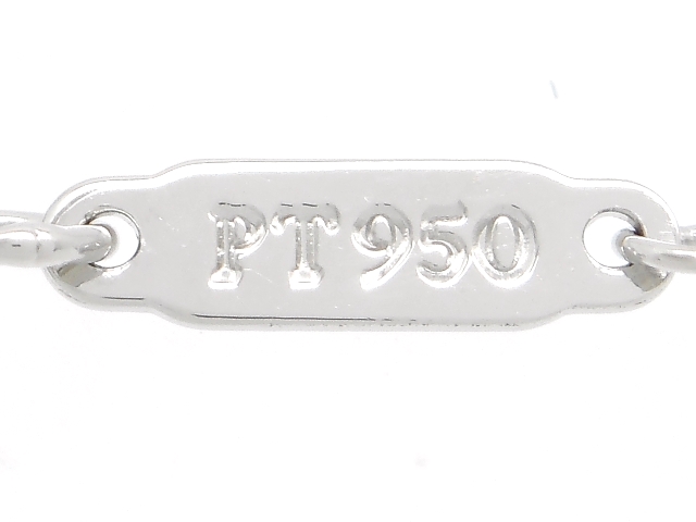 Tiffany Co ティファニー 貴金属 宝石 ペーパーフラワーネックレス ダイヤネックレス Pt950 プラチナ D0 10ct 3 4g 花 0 の購入なら 質 の大黒屋 公式