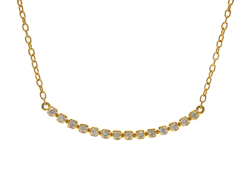 アーカー ビリーブユー ネックレス ダイヤモンド 18K イエローゴールド AHKAH アーカー ビリーブユーネックレス ダイヤモンド YG