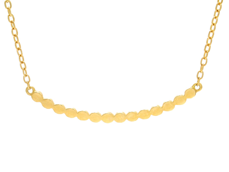 AHKAHビリーブユーダイヤネックレスK18 YGイエローゴールド0.10ct AHKAH アーカー ビリーブユーネックレス ダイヤモンド YG イエロー