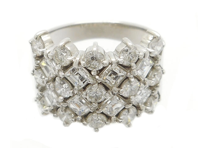 ダイヤモンド　ダイヤ　リング　指輪  プラチナ　Pt900