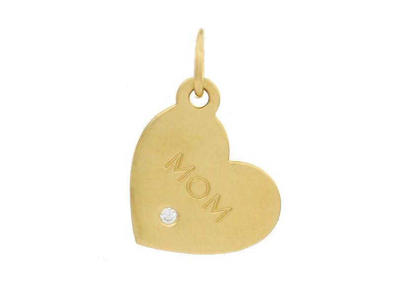 Tiffany & Co. ハート型チャーム イエローゴールド リターン トゥ ティファニー™ フル ハート ペンダント イエロー