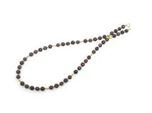 JEWELRY　貴金属・宝石　磁気ネックレス　K18　ゴールド　十勝石　19.9g（2147100577518）【200】