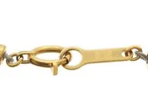 JEWELRY　貴金属・宝石　磁気ネックレス　K18　ゴールド　十勝石　19.9g（2147100577518）【200】