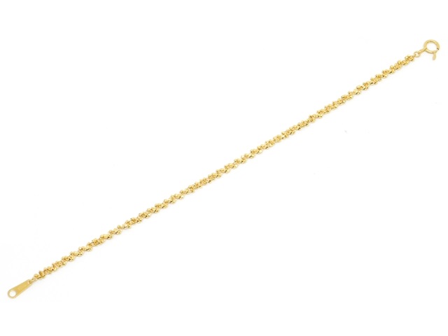 GINZA TANAKA ギンザタナカ ブレスレット K24 3.8g 約17.7cm GINZA TANAKA ギンザタナカ ブレスレット K24 3.8g 約17.7cm