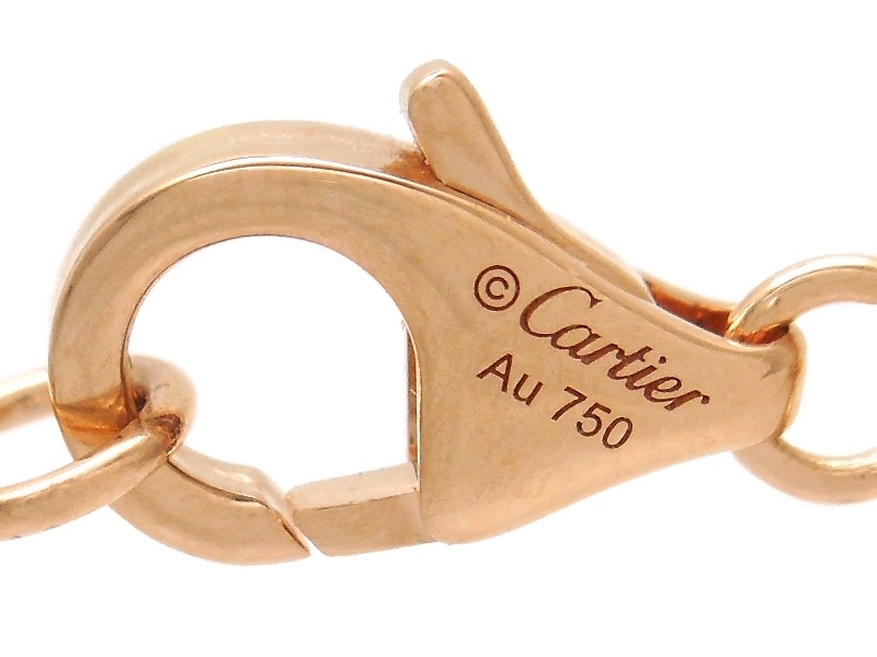 Cartier カルティエ ダムール ブレスレット PG ピンクゴールド ダイヤモンド SM 2.2g B6040300 2147100580235 【200】