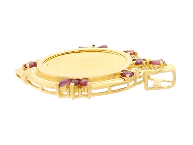 JEWELRY ジュエリー 貴金属・宝石 ペンダントトップ コイン 金貨 1/5OZ