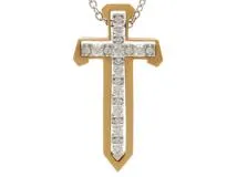 DAMIANI ダミアーニ　スパーダネックレス　YOSHIDAスペシャルモデル　WG　ホワイトゴールド　PG　ピンクゴールド　ダイヤモンド　6.5g　20096863　2143000715104　【200】