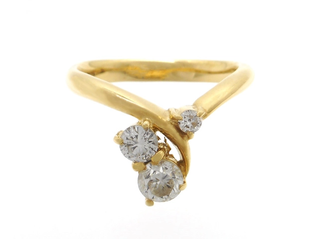 JEWELRY 貴金属・宝石 ダイヤリング 指輪 ゴールド K18