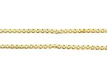 JEWELRY　貴金属・宝石　ネックレス　イエローゴールド　K18　ダイヤモンド　2.6g（2120700019602）【200】