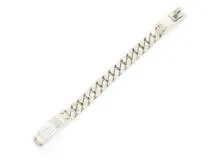 HERMES　エルメス　ケリーグルメット　ブレスレット　GM　シルバー　SV　72.2g　H120432（2143200611176）【200】
