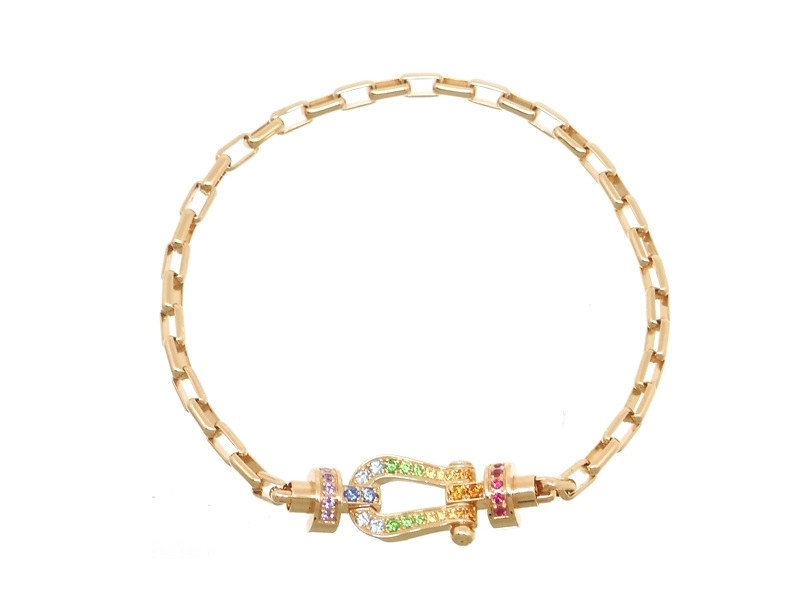 フレッドフォース10 18Kピンクゴールド チェーン ミディアム FRED MM