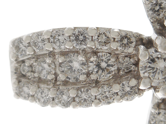 JEWELRY 貴金属・宝石 トップ ホワイトゴールド K18WG ダイヤモンド