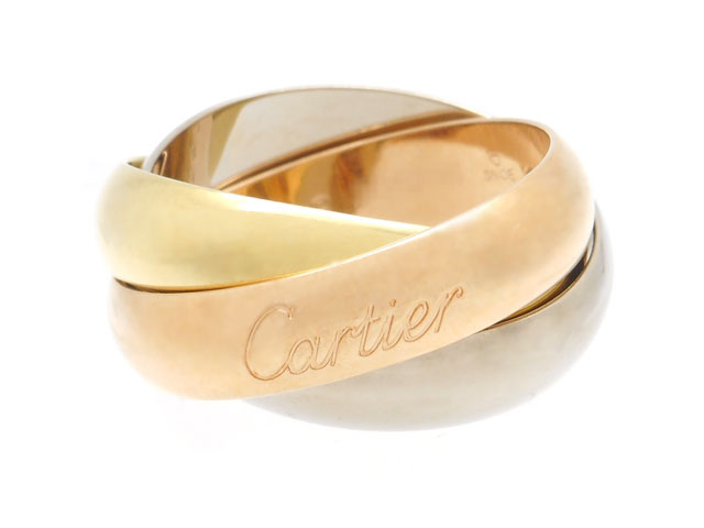 Cartier カルティエ 貴金属・宝石 トリニティリングXL 指輪 3カラー ...