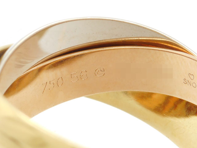 Cartier カルティエ　トリニティリング　XL サイズ56号（16号） Cartier カルティエ トリニティリング XL サイズ56号（16号）