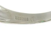 JEWELRY　貴金属・宝石　リング　プラチナ　PT900　エメラルド　ダイヤモンド　3.9g　12号（2121000025997）【200】