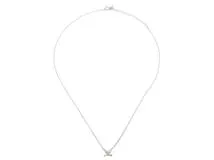 JEWELRY　ジュエリー　貴金属・宝石　ダイヤモンドネックレス　WG　ホワイトゴールド　約2.1g　2143700187218【200】