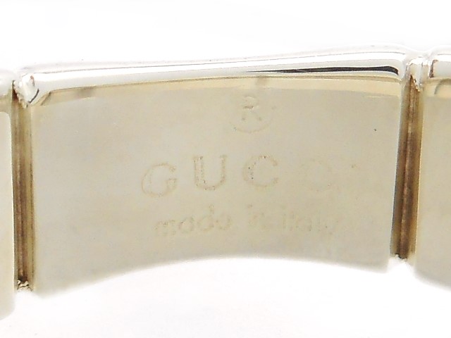 GUCCI グッチ 指輪 リング バンブー シルバー925 5.8ｇ 10号