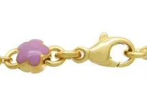 Ponte Vecchio　ポンテヴェキオ　ネックレス　K18　ゴールド　エナメル　飛行機　27.8g　2143700205646　【200】