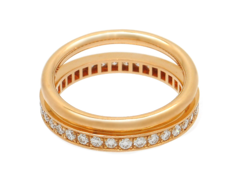 HERMES新品同様ウェディングリング18K・ＰＧ46(6号)リング HERMES新品同様ウェディングリング18K・PG46(6号)リング 2025年最新