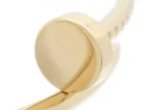 Cartier　カルティエ　ジュストアンクル　ブレスレット　YG　イエローゴールド　9.4g　17号　2143000659453　【200】