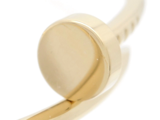 Cartier　カルティエ　ジュストアンクル　ブレスレット　YG　イエローゴールド　9.4g　17号　2143000659453　【200】