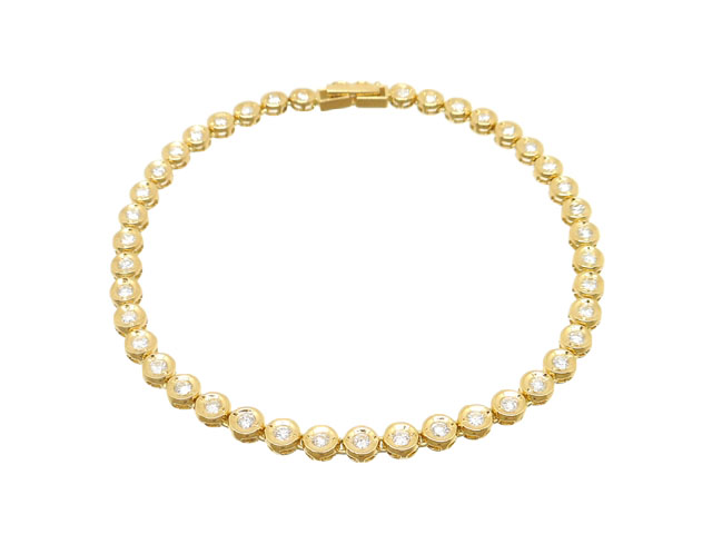 JEWELRY 貴金属・宝石 ダイヤモンド ブレスレット テニスブレス K18