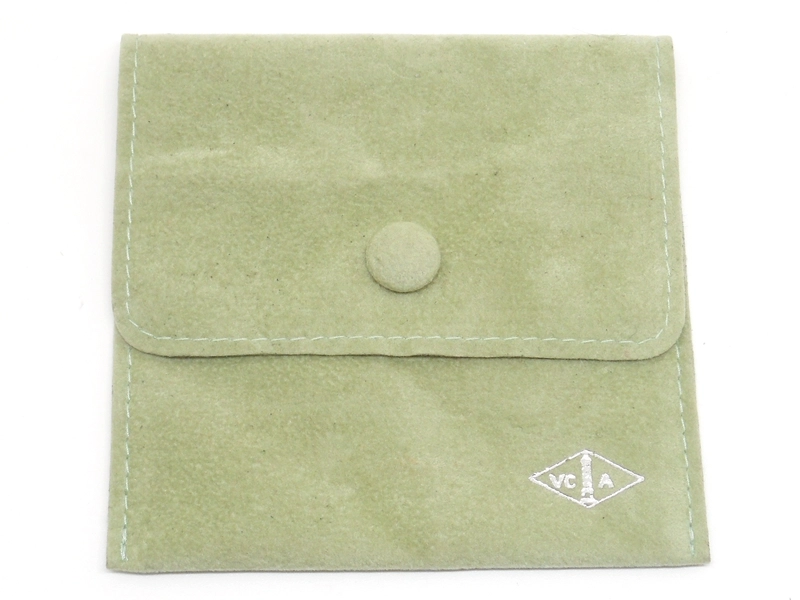 Van Cleef & Arpels ヴァンクリーフ&アーペル ミニダフネブローチ WG ホワイトゴールド ダイヤモンド 9.1g 2143000730770 【200】